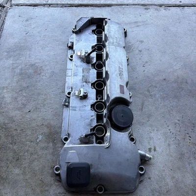 02-06 BMW E46 M56 SULEV SLEV 325i 330i VALVE COVER METAL ALUMINUM w/ Ign  coils - Image 1 of 4