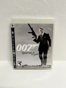James Bond 007: Quantum of Solace PlayStation 3 PS3 limpio completo probado en caja original - Imagen 1 de 7