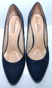 Abella True Comfort Women's Navy Blue Size 9.5M Heels - Picture 1 of 3