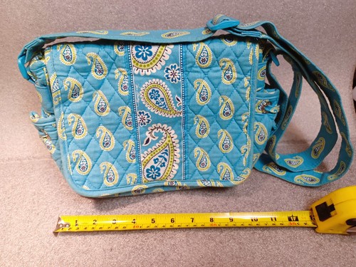 Borsa a tracolla Vera Bradley Bermuda blu Lindsay