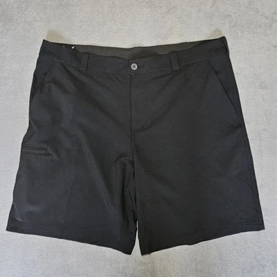 Pantalones Cortos Columbia Global Adventure Para Hombre 42 Negro Bolsillo Carga Omni Escudo Foto 1 de 4