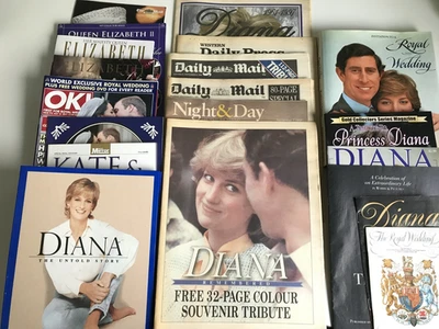 UPDATED Diana, Royal Wedding and Royal Family Memorabilia Untold Story Job Lot - Image 1 of 4