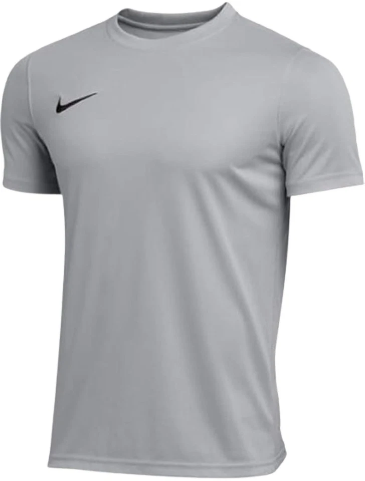 NIKE DRI FIT TRAINING SHORT SLEEVE SHIRT (L) CHARCOAL GRAY 573893-060 (126)