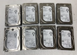 Lot 8 Dell ST4000NM0033 3.5" 4TB SATA 6Gb/s 7200RPM Hard Drive 9ZM170-136 - Picture 1 of 2