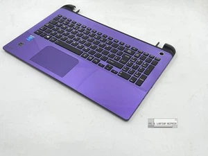 OEM Toshiba Satellite L50-B Palmrest Top Cover UK tastiera viola A000301460 - Foto 1 di 3
