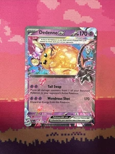 Pokemon Karte Dedenne ex 093/193 Double Rare Paldea Evolved Near Mint - Bild 1 von 2