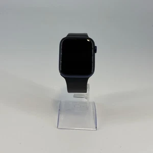 Apple Watch (Series 6) 44mm Blue Aluminum (LTE) w/ Black Sport - Very Good - Zdjęcie 1 z 4