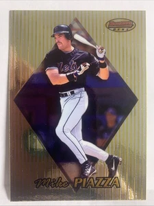 1999 Mike Piazza Bowmans Best Refractor? Hard To Find New York Mets Star - Picture 1 of 2