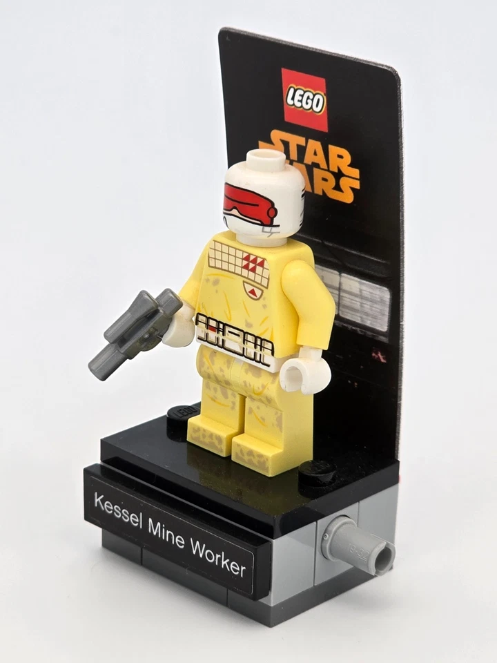 LEGO 40299 Star Wars Solo Kessel Mine Worker Minifigure With Instructions - Image 1 of 4