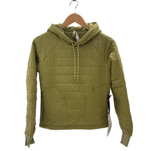 Lululemon Hoodie Puffer Dynamic Movement 4 Olive Army Green Water Repellent New - Picture 1 of 16