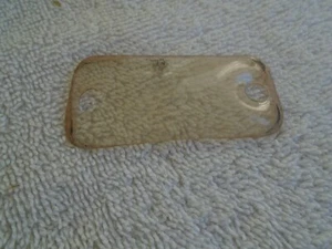 (1) VINTAGE ZICKOS CAMCO MOUNT PLASTIC GASKET TOM MOUNTING SHELL BRACKET-VG! - Picture 1 of 2