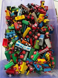 Brio ELC Wooden Trains Engines Carrages Track Railway Toy Combined Postage - Picture 1 of 181