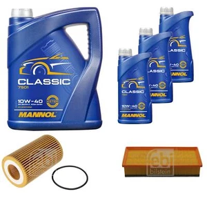 FEBI BILSTEIN Inspektionspaket 8L MANNOL Classic 10W-40 für Audi A5 Sportback - Bild 1 von 7