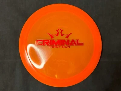 Dynamic Lucid CRIMINAL First Run - Driver - 173g - Orange w/ Red Stamp- NEW - Image 1 of 4