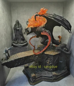 PRIME 1 STUDIO Gandalf VS Balrog The Lord of the Rings H80cm Statue In Stock - Picture 1 of 5