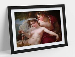 BACCHUS AND ARIADNE -FRAMED ART PICTURE PRINT ARTWORK- FRENCH PAINTING
