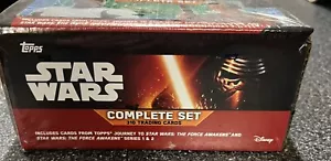 Topps Star Wars complete set 310 Trading Cards “The Force Awakens Series 1 & 2” - Picture 1 of 1