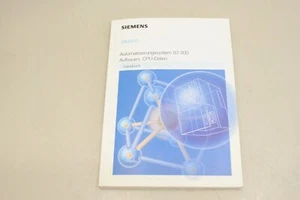 SIEMENS SIMATIC S7-300 Podręcznik danych procesora PLC EWA4NEB7106084-01 - Zdjęcie 1 z 3