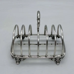 Early 19th Century Antique William IV Sterling Silver Toast Rack Lon1833 Barnard - Picture 1 of 7