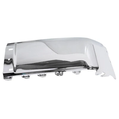 For 07-13 Chevy Silverado 1500 GMC Sierra 1500 Chrome Bumper End Cap Rear Left - Image 1 of 4
