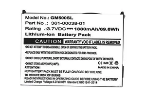 Replacement Battery for Garmin Zumo 660 Aera 510 Nuvi 500 Nuvi 550 Aera 500 A... - Picture 1 of 5