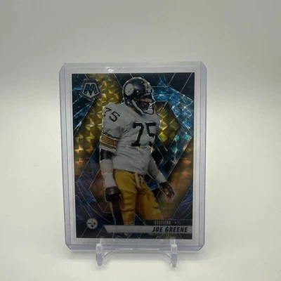 Mosaic Football 2025 #190"Mean" Joe Greene Genesis Prizm SSP Pittsburgh Steelers Foto 1 de 2