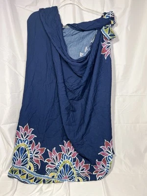 TRINA TURK Estampado Floral Nadar Sarong Bufanda Envoltura Sarong Cubrir Viaje Foto 1 de 4