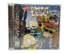 Playstation 1 Rugrats: Studio Tour 1999 Video Game Complete PS1 CIB Sony Tested - Picture 1 of 4