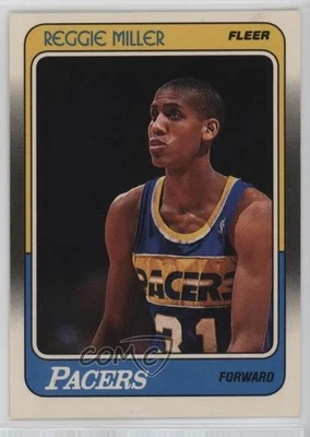 Fleer Reggie Miller #57 Rookie RC HOF 1988-89 Foto 1 de 2