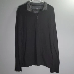 Joe Joseph Abboud Hombre Talla XL X-Grande Cremallera Manga Larga Negro Gris - Imagen 1 de 15