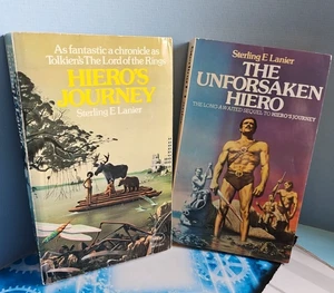 Sterling E Lanier. Hiero's Journey. The Unforsaken Hiero. Panther Fantasy 1976 - Picture 1 of 24