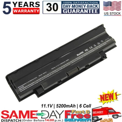 Batería J1KND para Dell Inspiron N4010 N5010 M3010 3420 N5110 N7110 M5010/cargador Foto 1 de 4