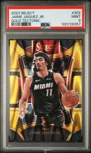 JAIME JAQUEZ JR. 2023-24 SELECT MEZZANINE GOLD 7/10 ROOKIE RC HEAT PSA 9 🔥🔥 - Imagen 1 de 2