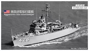 EV Resina Kit 1/700 US NAVY Dragaminas Clase Agresiva S104 - Imagen 1 de 8