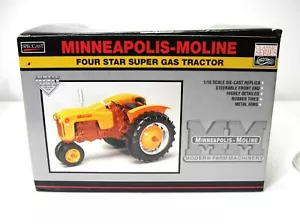 1/16 SPECAST MINNEAPOLIS-MOLINE 4 STAR SUPER GAS TRACTOR NARROW END. - Picture 1 of 5