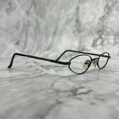 Armações de óculos Elizabeth Arden EA-PT-11-2 cinza redondo aro de fio completo 45-19-130 - Imagem 1 de 4