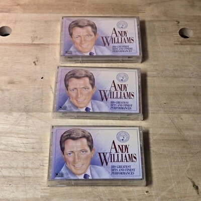Readers Digest ANDY WILLIAMS GREATEST HITS 3 Cassettes All sealed - Image 1 of 2