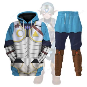 Fierce Deity Link Cosplay Hoodie Sweatshirt Sweatpants ZDHS14 - Picture 1 of 12