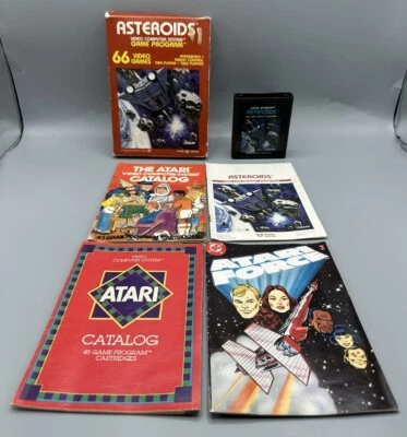 Asteroids Atari 2600 Video Game System Complete In Box - Image 1 of 4