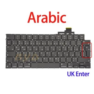 New Laptop Keyboard Arabic Layout For Macbook Air Retina 13.6" A2681 2022 Year - Picture 1 of 2