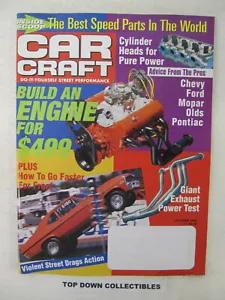 Car Craft Magazine October 1998 Chris Squire's '63 Fairlane - Imagen 1 de 3