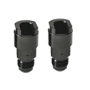 6AN Male to 5/16 Fuel Rail Adapter Fitting EFI Fitting Quick Disconnect Screw On - Picture 1 of 4