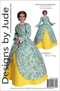 Secret Garden Puppenkleidung Schnittmuster 16,5" RTB101 Puppen Tonner - Bild 1 von 10