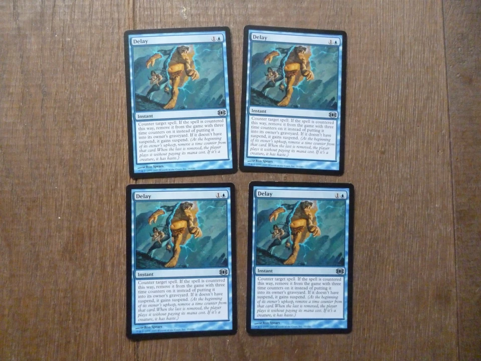 MTG 4 x Delay uncommon card Future Sight Magic The Gathering - Image 1 of 1