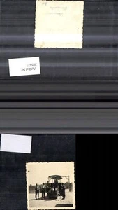 205673,Foto Berufe Handwerk Strassenarbeiter m. Planierwalz Strassenwalze Schauf - Bild 1 von 1