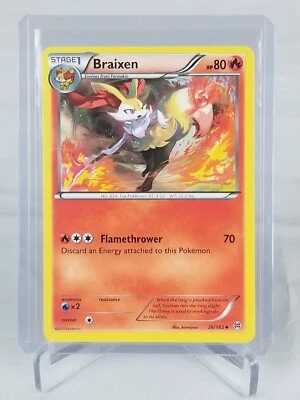Braixen #26 Pokemon Card 2015 - Image 1 of 4