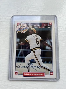 1993 Willie Stargell Nabisco All-Star Autographs AUTO Baseball Card w/ COA - Picture 1 of 2