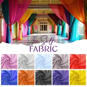 Polyester Backdrop Curtains Party Wedding Birthday Photography Decor 10 Meter - Picture 1 of 43