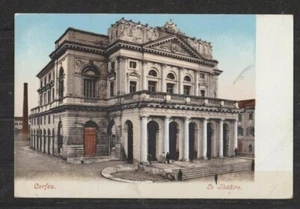GREECE 1900 CORFÙ THEATRE  - Picture 1 of 2