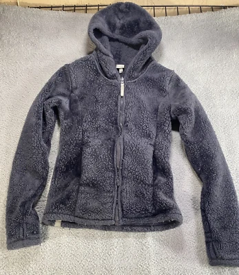 Bench. Women’s Jacket SZ Small Fuzzy Zip Up Black - Image 1 of 4